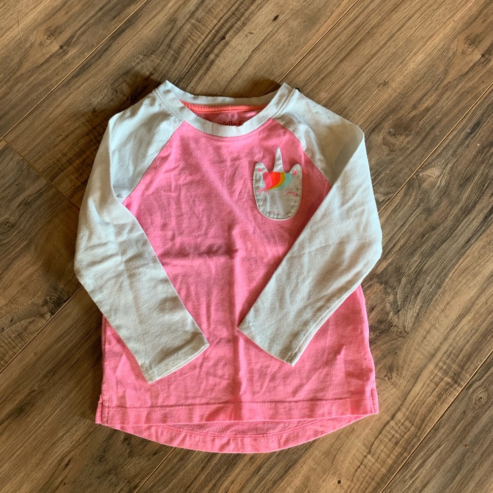 Toddler Girl’s Cat & Jack Raglan Top